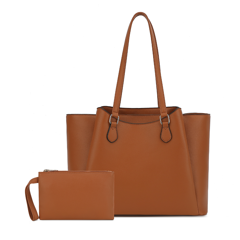 Leather Work Bag Laptop - Bolsa Tote para Mulheres, Grande Bolsa