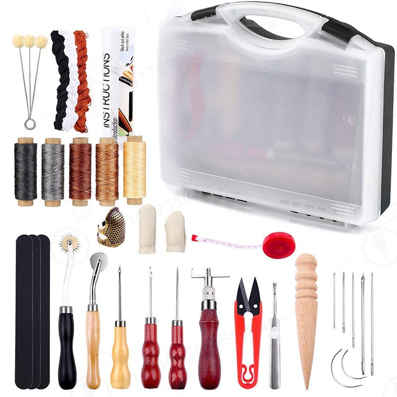 Leatherwork Craft - Kit Essencial de Ferramentas para Artesanato