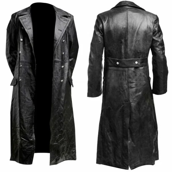 Jaqueta de couro masculina inv - Leather Work Jacket avaliação e preço