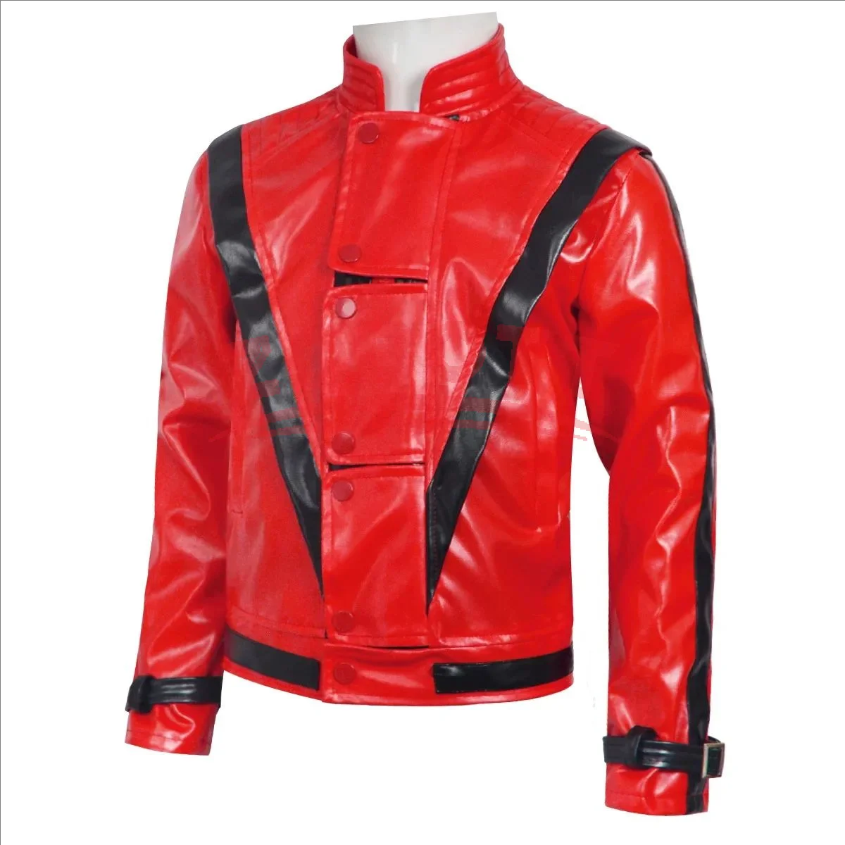 Jaqueta de Couro Vermelha Mich - Leather Work Jacket avaliação e preço