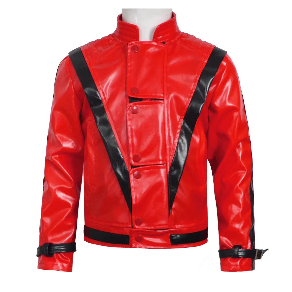 Jaqueta de Couro Vermelha Mich - Leather Work Jacket avaliação e preço