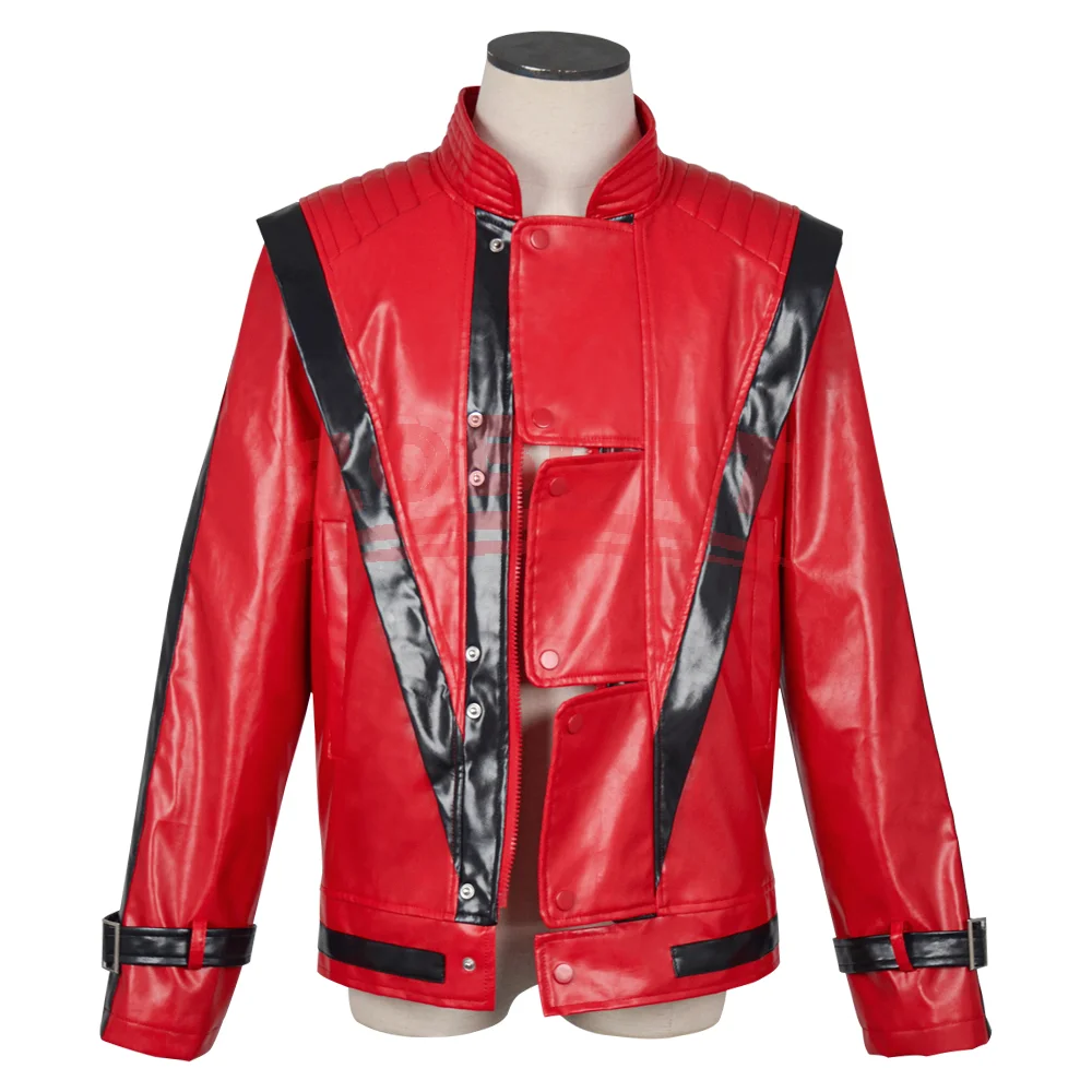 Jaqueta de Couro Vermelha Mich - Leather Work Jacket avaliação e preço