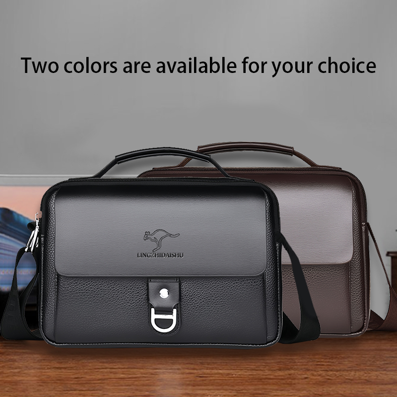 Bolsa de Negócios Durável e Re - Leather Work Bag Laptop avaliação e preço