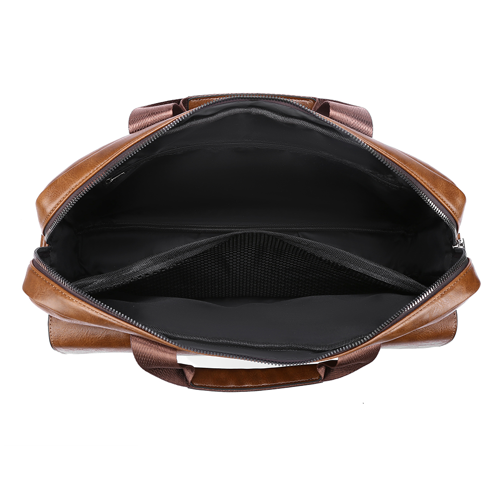 Pasta de negócios masculina gr - Leather Work Bag Laptop avaliação e preço