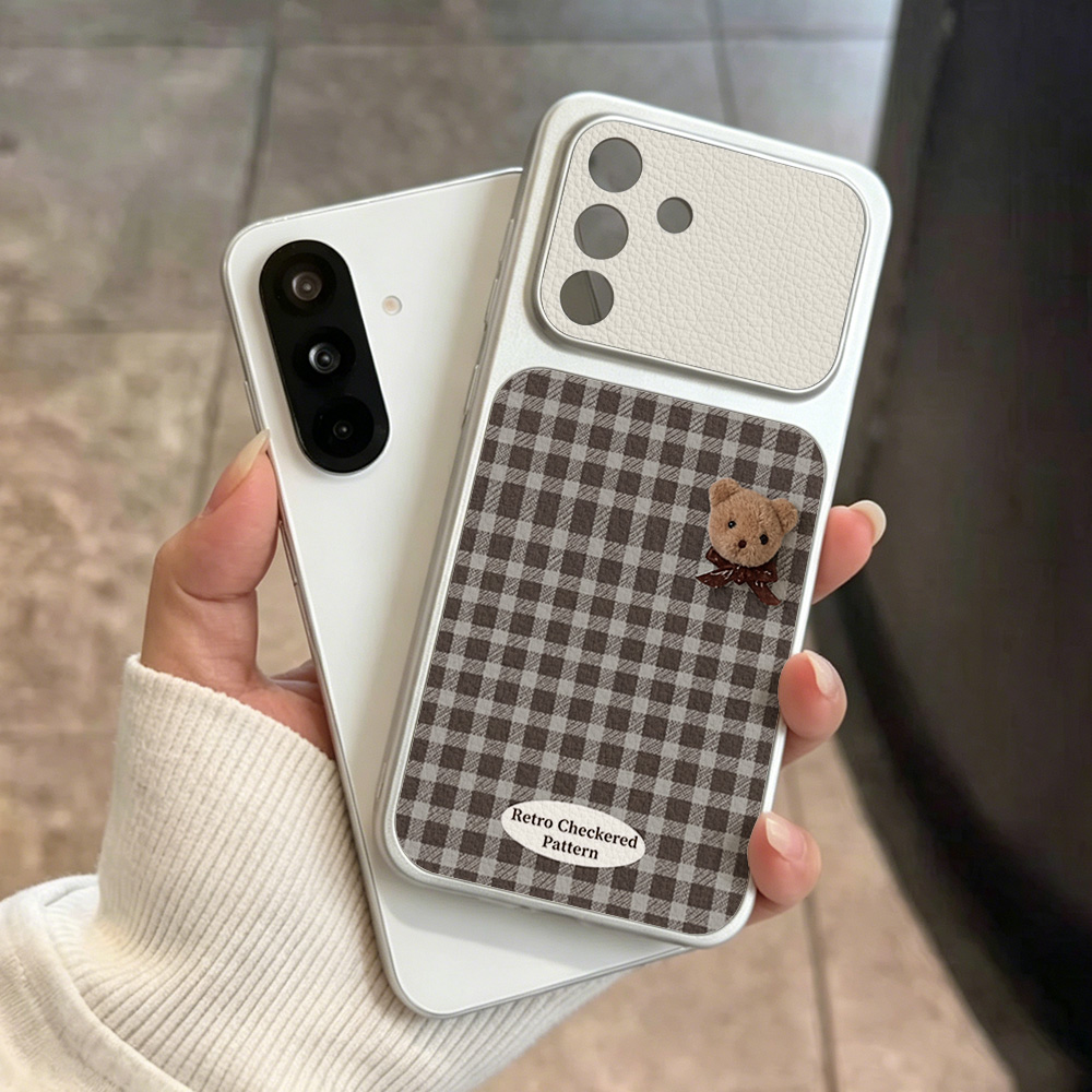 Capa de Celular Urso Fofo com  - Leatherwork Drawing avaliação e preço