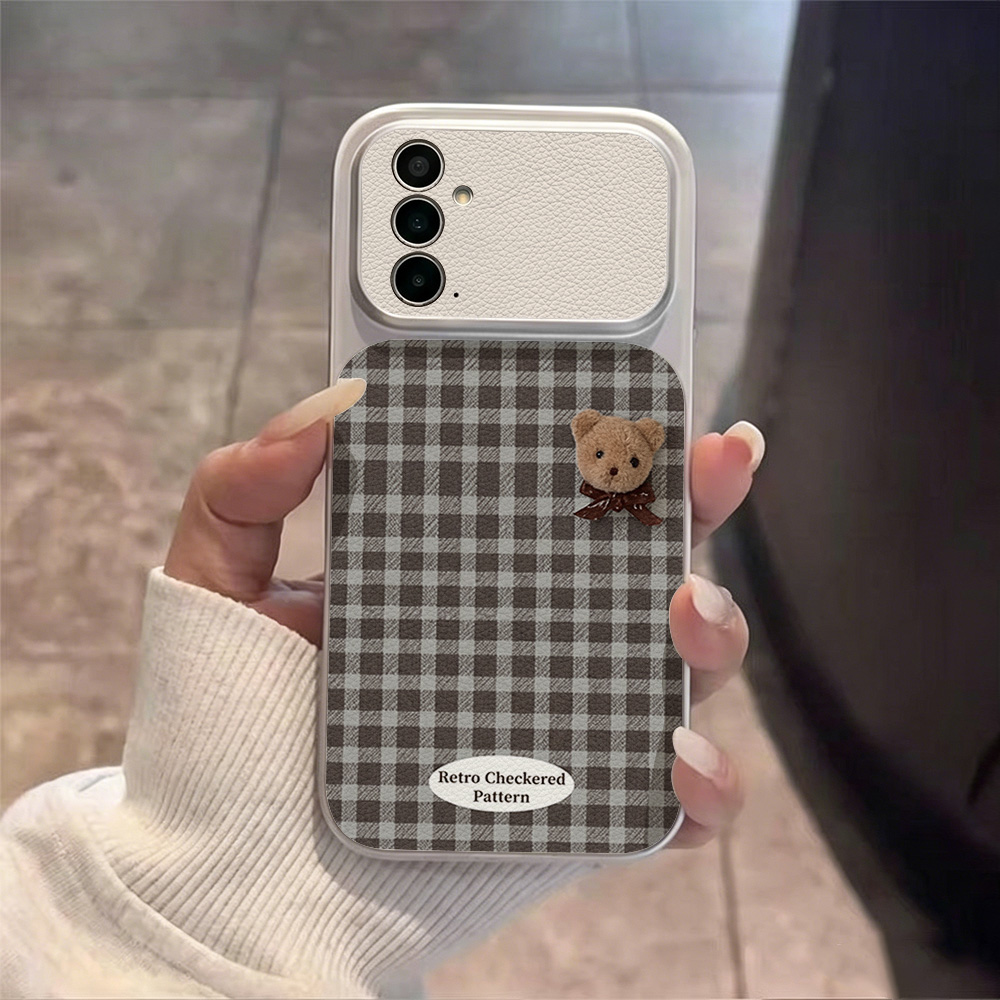 Capa de Celular Urso Fofo com  - Leatherwork Drawing avaliação e preço