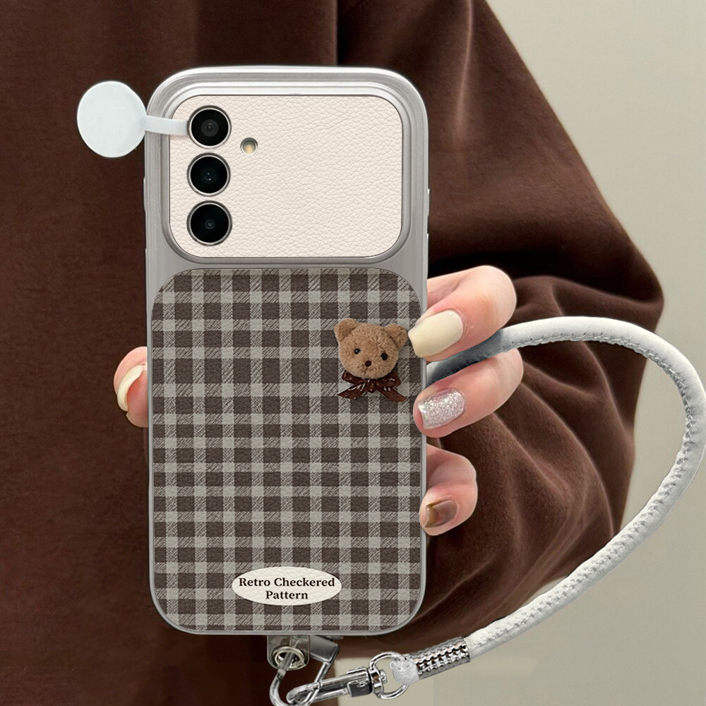 Capa de Celular Urso Fofo com  - Leatherwork Drawing avaliação e preço