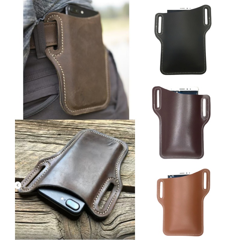 Bolsa de Cintura Retrô de Cour - Leather Work Bag Laptop avaliação e preço