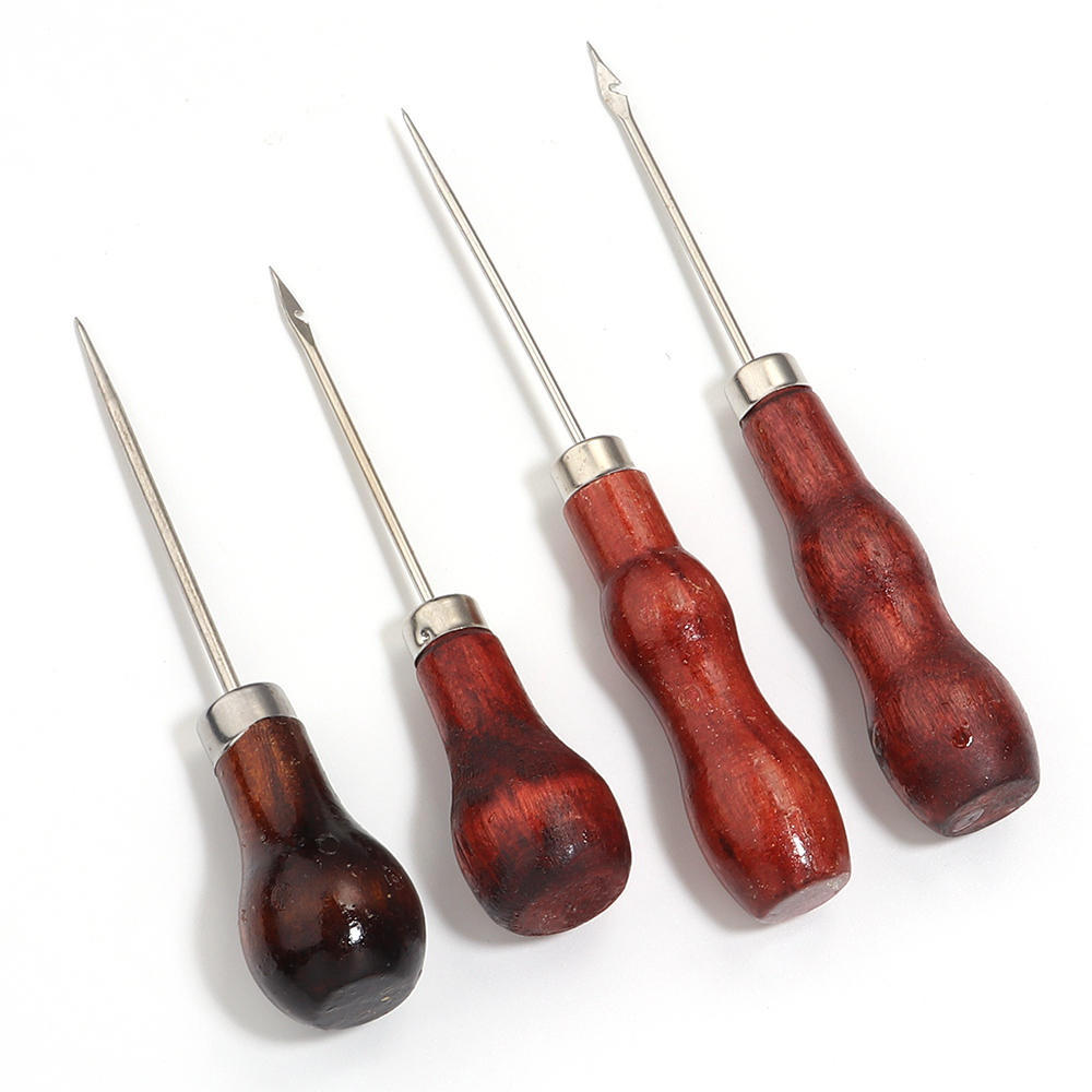 Punhos com cabo de madeira, fa - Leatherwork Punching Tool avaliação e preço