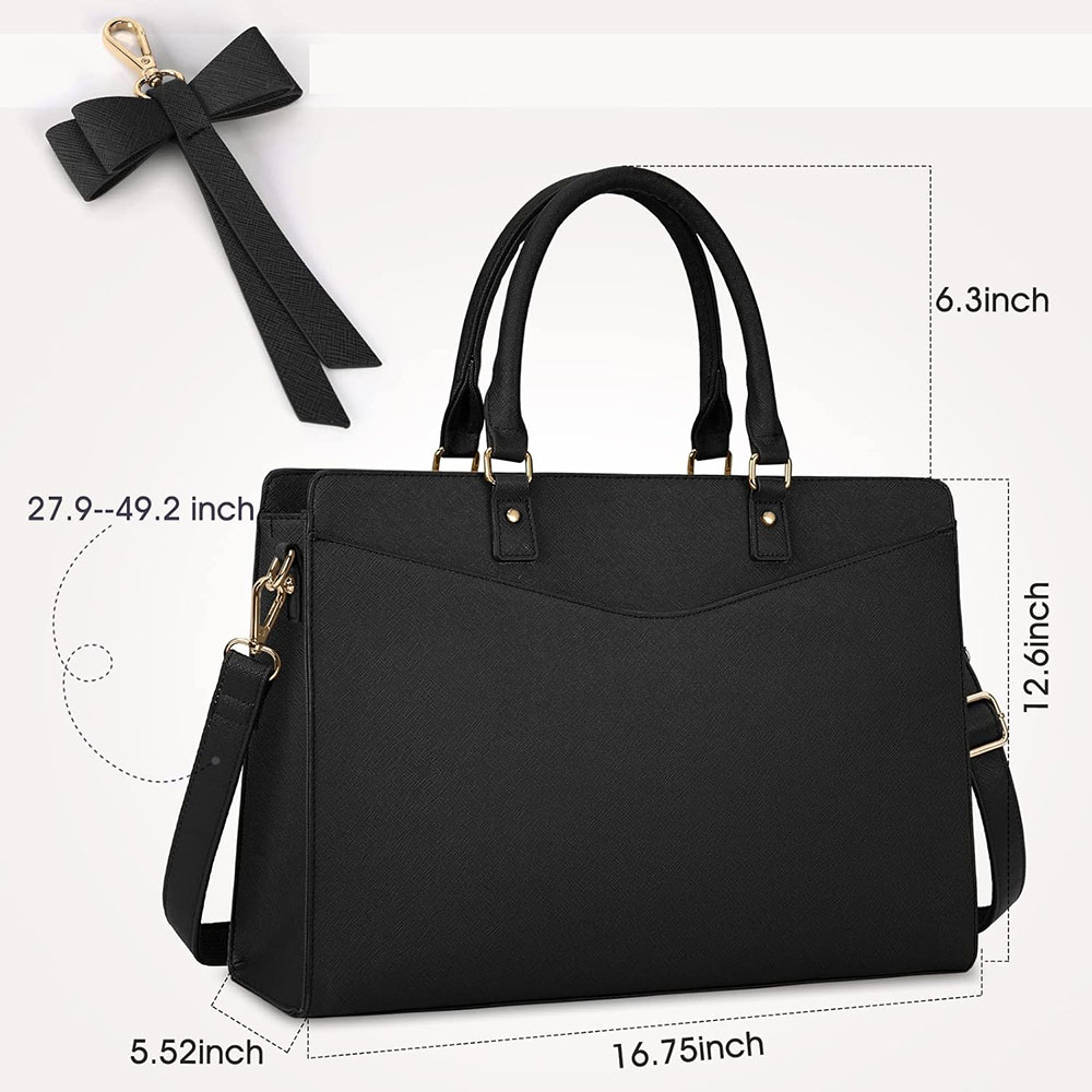 Bolsa para Laptop Feminina de  - Leather Work Bag Laptop avaliação e preço