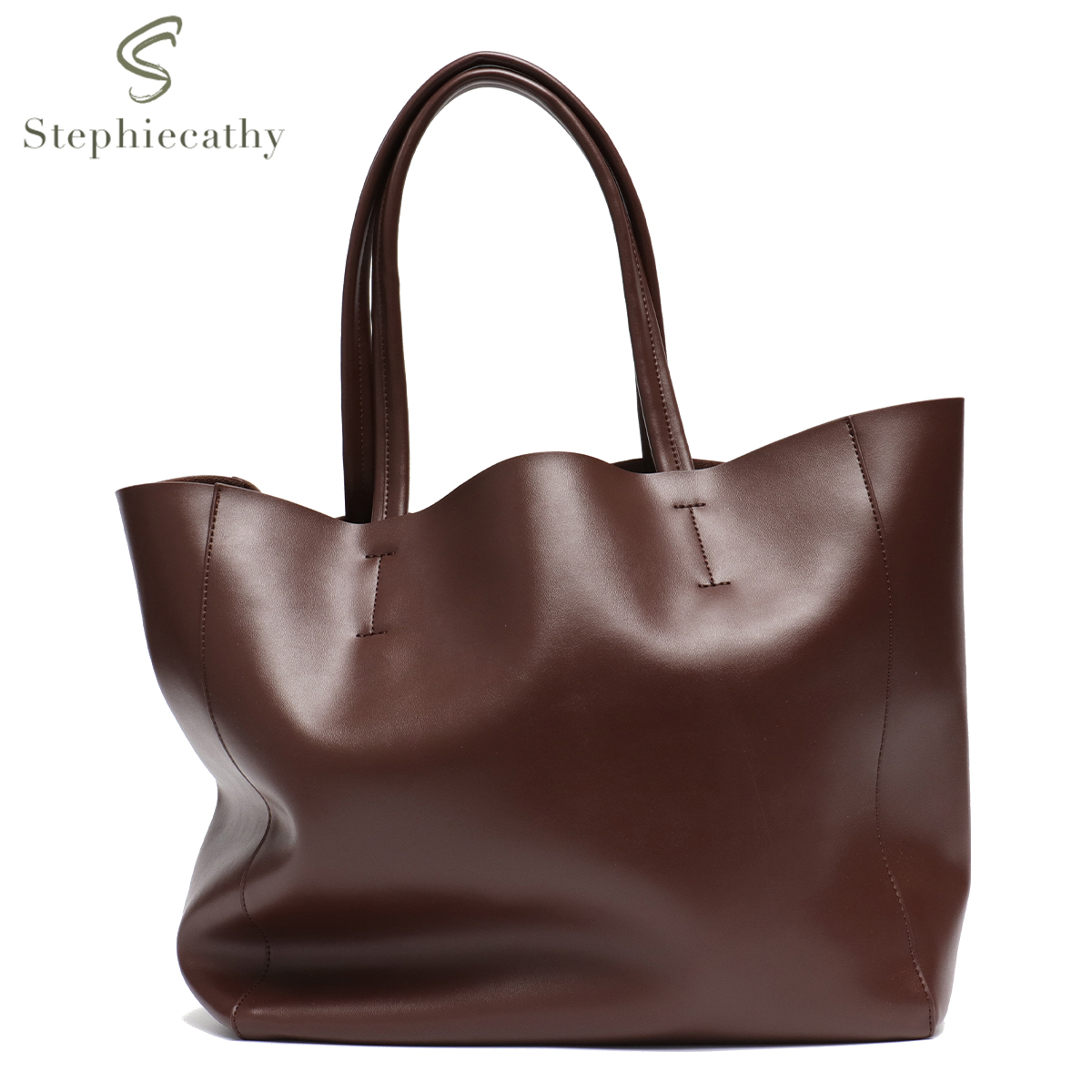 Grande capacidade bolsa para m - Leather Work Bag Laptop avaliação e preço