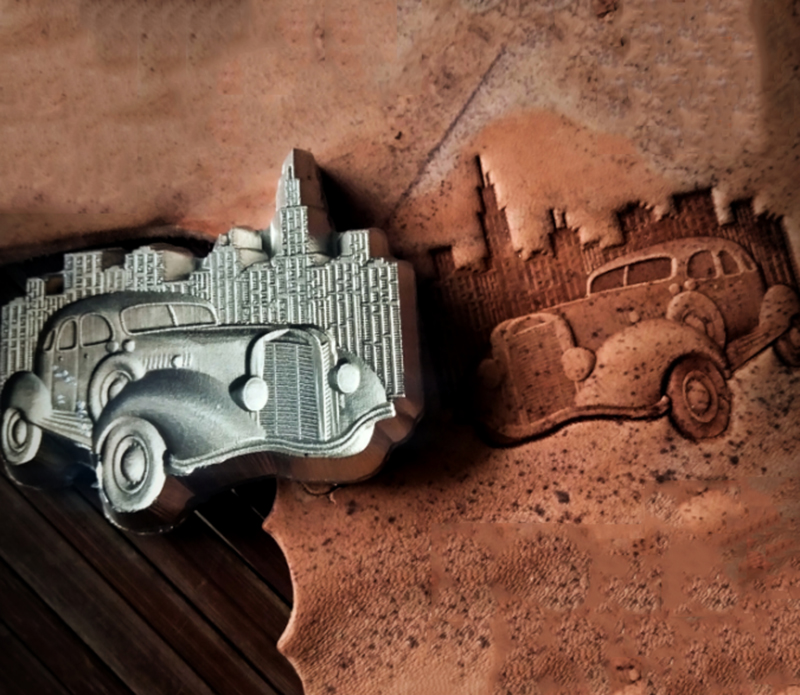 Locomotiva estilo cavalo carro - Leatherwork Craft avaliação e preço