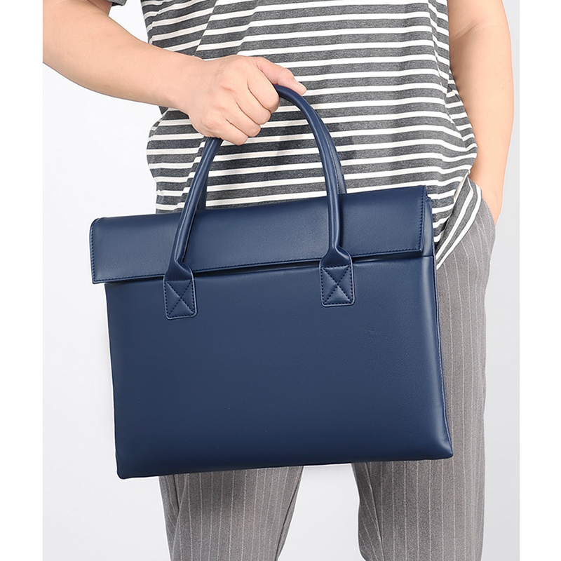 Maleta de couro PU para mulher - Leather Work Bag Laptop avaliação e preço