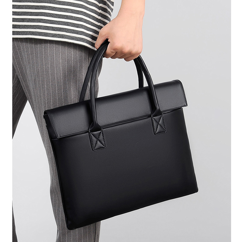 Maleta de couro PU para mulher - Leather Work Bag Laptop avaliação e preço