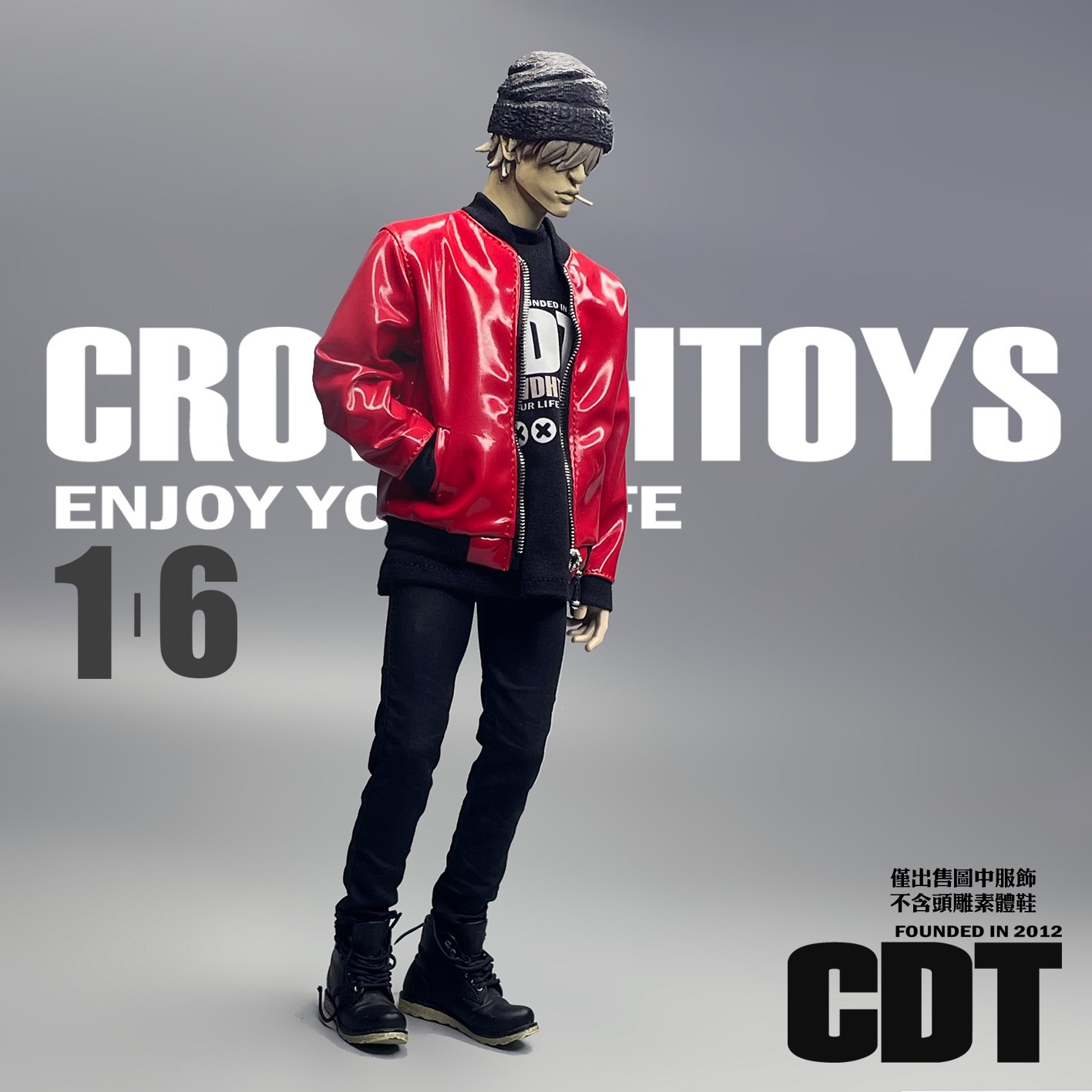 Bonecos CROWDHTOYS em escala 1 - Leatherwork Products avaliação e preço