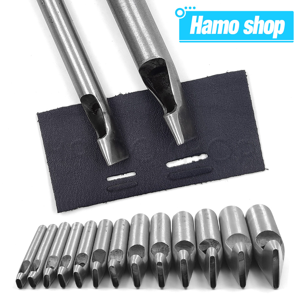 Furador de Couro em Formato Ov - Leatherwork Punching Tool avaliação e preço