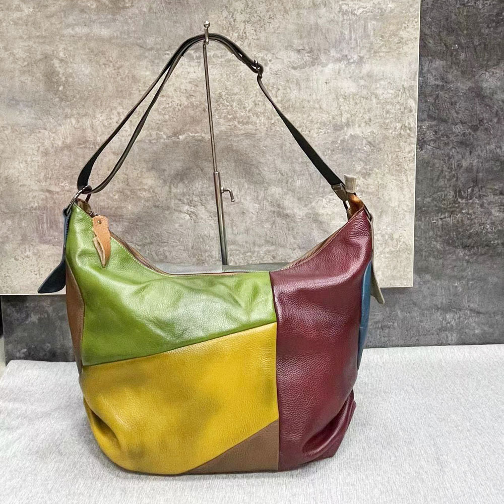 Bolsa de ombro de couro genuín - Leather Work Bag Laptop avaliação e preço