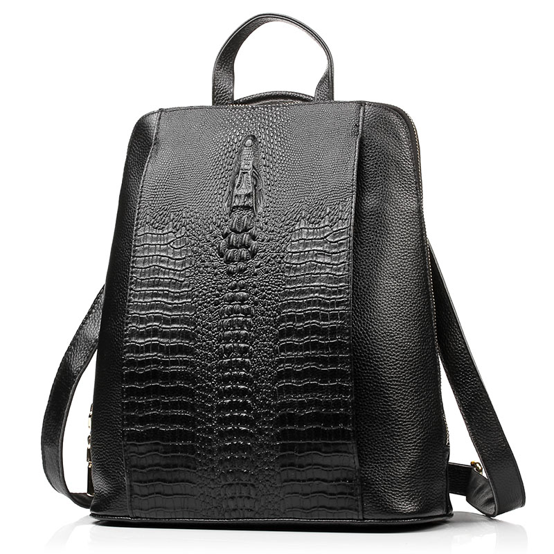 Mochila Feminina Zency de Cour - Leather Work Bag Laptop avaliação e preço